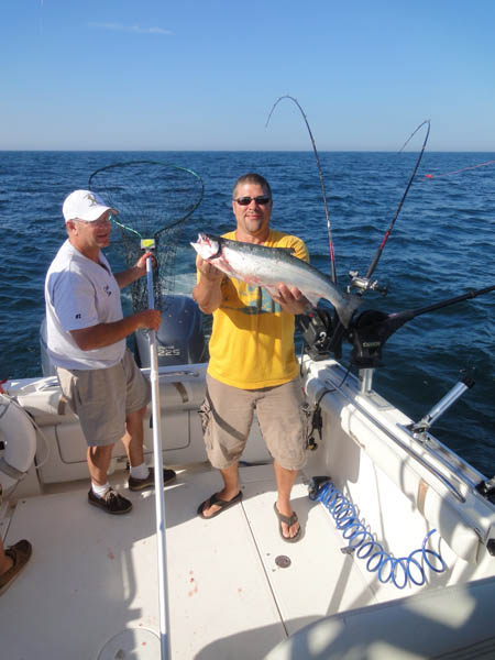 Zurek Steelhead - Leprechaun Fishing Charters on Lake Michigan