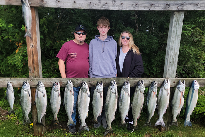Leprechaun Fishing Charters on Lake Michigan