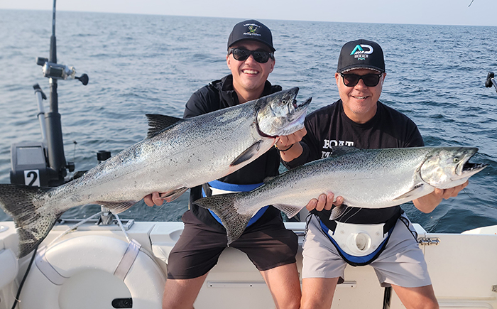 Leprechaun Fishing Charters on Lake Michigan
