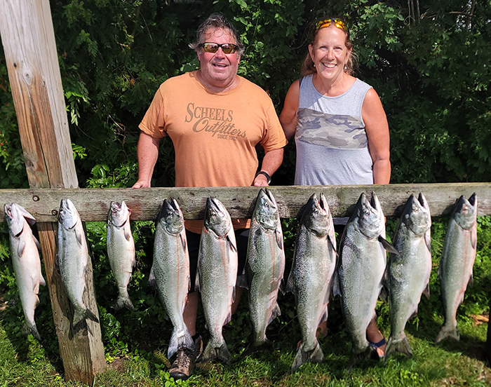 Leprechaun Fishing Charters on Lake Michigan