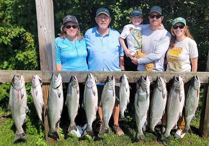 Leprechaun Fishing Charters on Lake Michigan