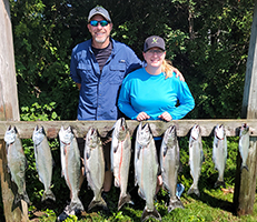 Coho Salmon fishing