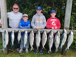 King salmon fishing